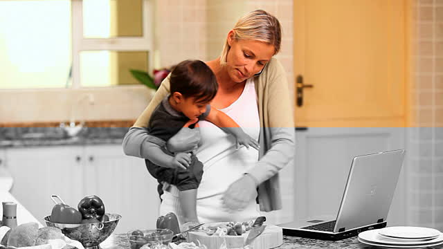 phụ nữ bận rộn