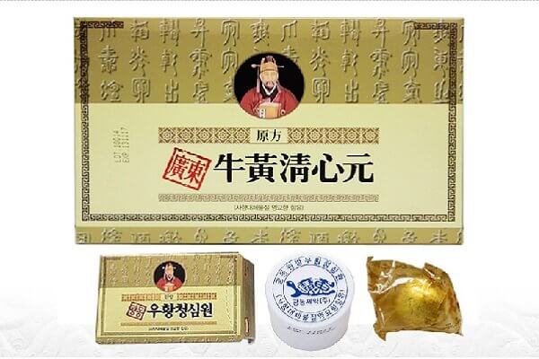 Tác dụng của An cung ngưu Hoàng hoàn Hàn Quốc