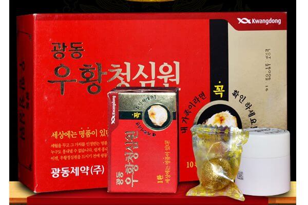 An cung ngưu Hoàng hoàn Hàn Quốc phòng chống đột quỵ