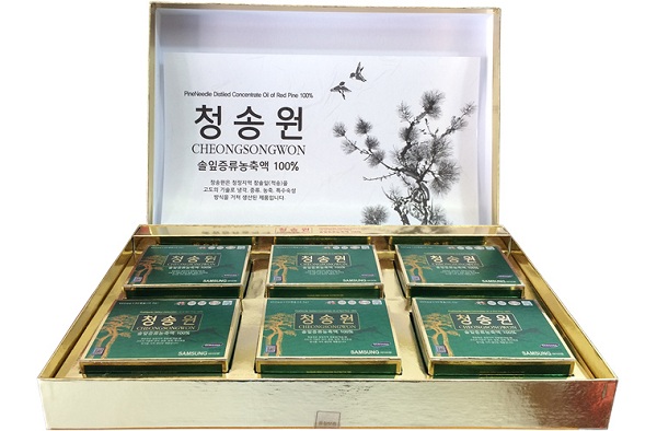 tinh dầu thông đỏ Hàn Quốc
