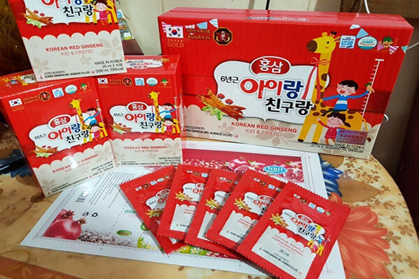 hồng sâm Hàn Quốc