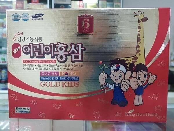 hồng sâm hươu cao cổ Hàn Quốc