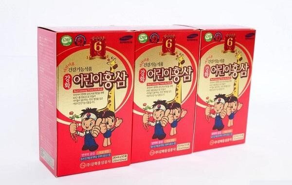 Hồng sâm baby hươu cao cổ gold kids