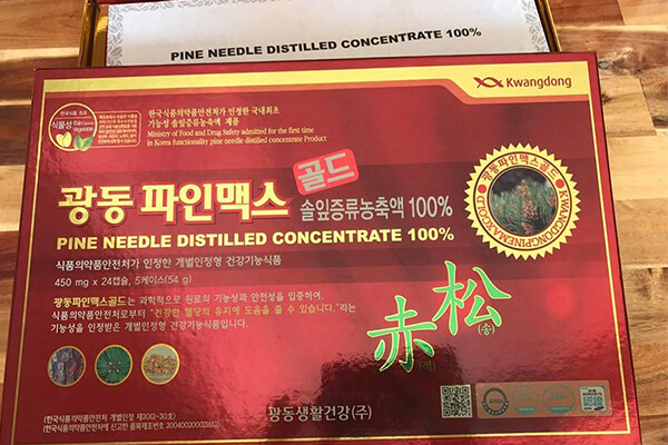 Tinh dầu thông đỏ Hàn Quốc có tác dụng gì?