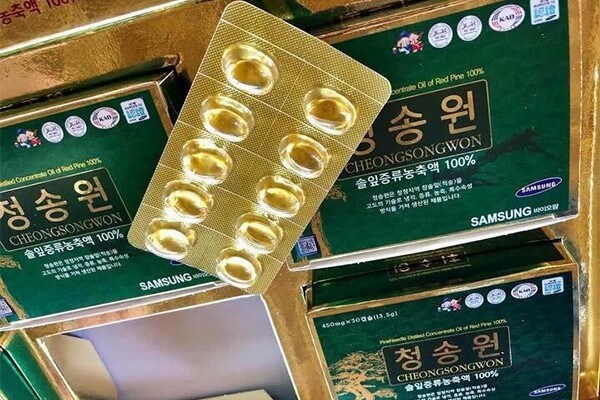 dầu thông đỏ cao cấp