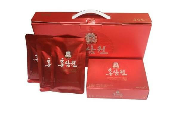 Loại nước hồng sâm chính phủ tốt