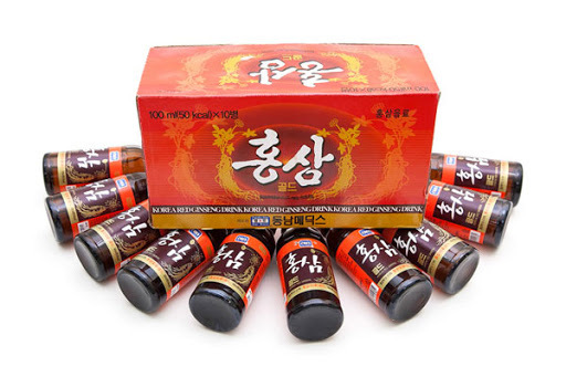 Nước hồng sâm Hàn Quốc hộp 10 chai x 100ml – Bí quyết tốt cho dân công sở