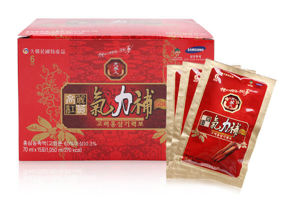 Nước uống hồng sâm Hàn Quốc Red Ginseng Power có tác dụng gì?