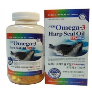 Tinh Dầu Hải Cẩu Hàn Quốc New Omega 3 Harp Seal Oil Hộp 300 Viên