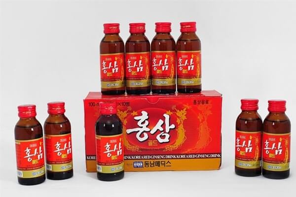 Sử dụng nước hồng sâm Hàn Quốc không quá nhiều