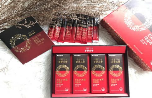 Hướng dẫn dùng cao hồng sâm Hàn Quốc dạng gói hiệu quả?