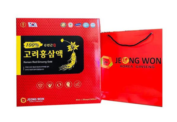 Nước hồng sâm Hàn Quốc Jeong Won phát triển trí não toàn diện