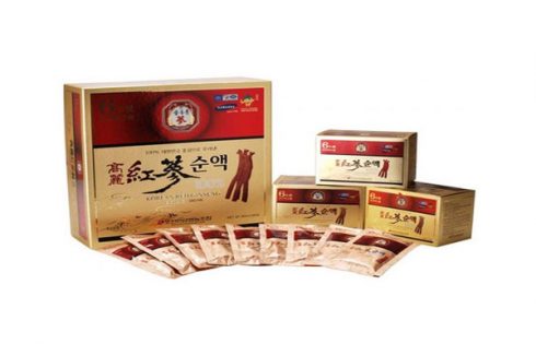 Nước uống hồng sâm Hàn Quốc dạng gói loại nào tốt?