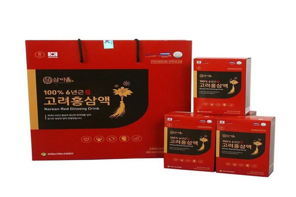 Nước uống hồng sâm Korean Red Ginseng có nhiều công dụng nổi bật