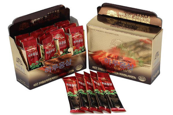 Thời điểm uống cao hồng sâm Hàn Quốc dạng gói nguyên chất Thời điểm uống cao hồng sâm Hàn Quốc dạng gói nguyên chất