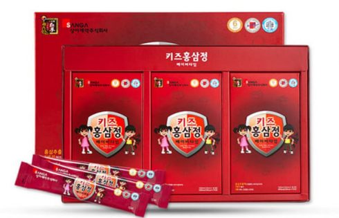 Hồng sâm trẻ em Sanga Hàn Quốc sản phẩm được yêu thích nhất