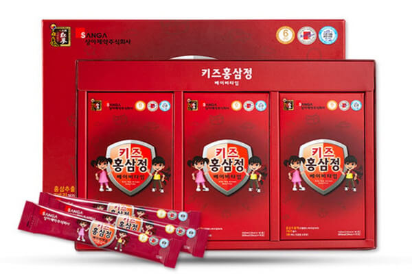 Hồng sâm trẻ em Sanga Hàn Quốc sản phẩm được yêu thích nhất