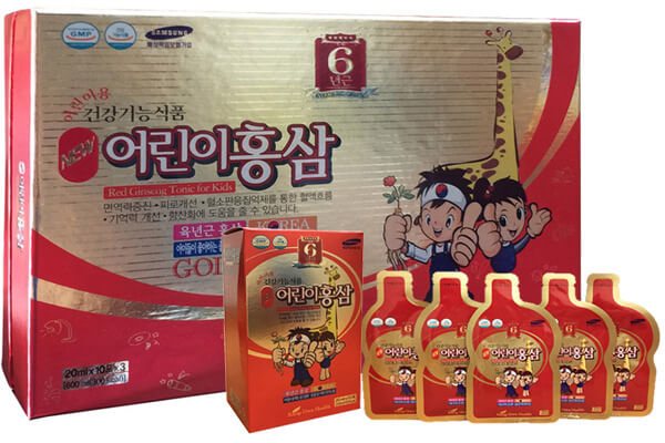 Nước hồng sâm Hàn Quốc Baby có tác dụng phụ không?