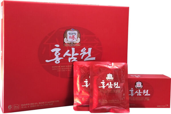 Nước hồng sâm Hàn Quốc cho người già giúp ổn định đường huyết