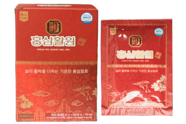 Nước hồng sâm linh chi Hàn Quốc có tác dụng với các bệnh tim mạch