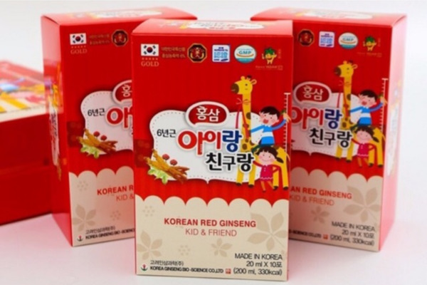 Top 4 sản phẩm nước hồng sâm trẻ em Hàn Quốc được nhiều bà mẹ tin dùng