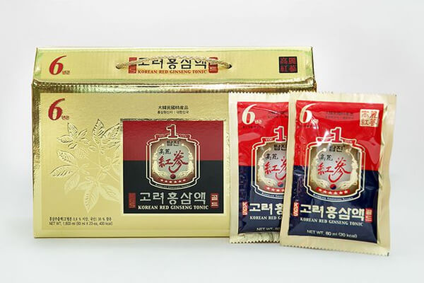 Thành phần của Tinh chất nước hồng sâm Hàn Quốc