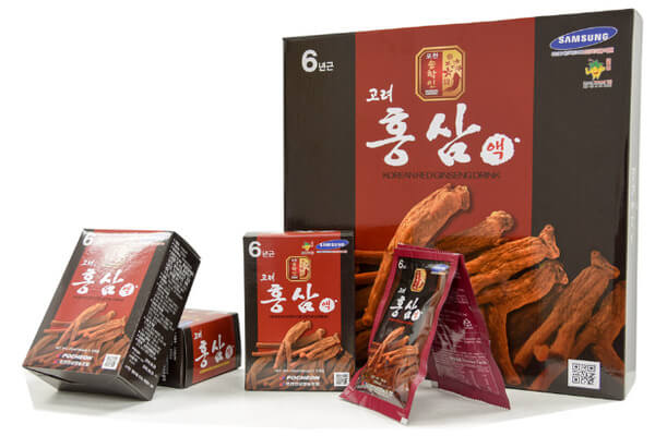 Nước cốt hồng sâm Hàn Quốc dùng cho người lao động trí óc