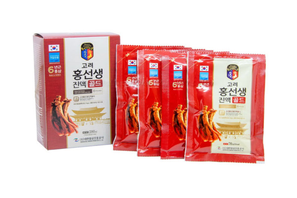 Hộp nước hồng sâm Hàn Quốc thích hợp với người bị mất ngủ biếng ăn