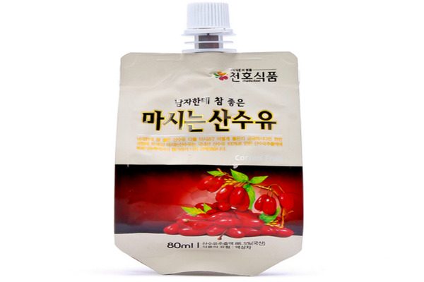 Nước ép sơn thù du Chunho hộp 30 gói x 80ml