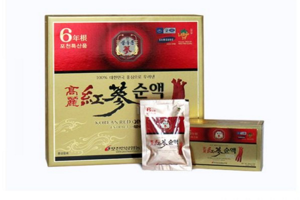 Mua nước hồng sâm Hàn Quốc cần chú ý đến hàm lượng kcal