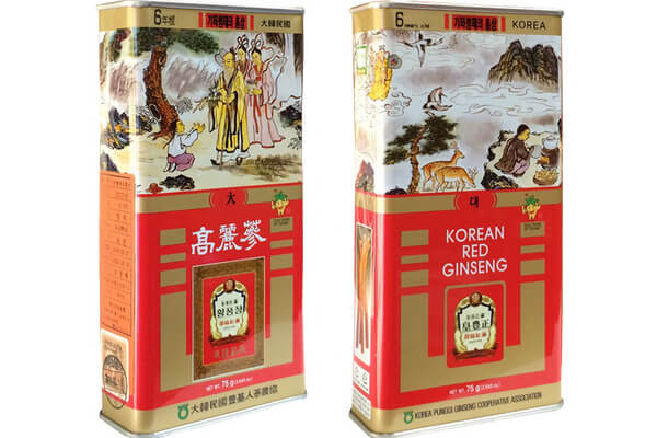 Tác dụng chính của Sâm củ khô Pocheon hộp thiếc 75g
