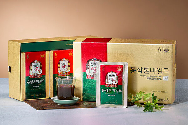 Cách dùng Nước sâm Hàn Quốc dạng gói