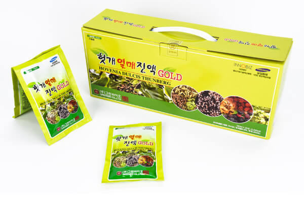 Đối tượng tích hợp dùng Sâm giải rượu Hàn Quốc