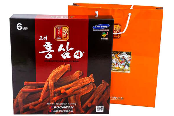 Giá bán nước hồng sâm Hàn Quốc Pocheon