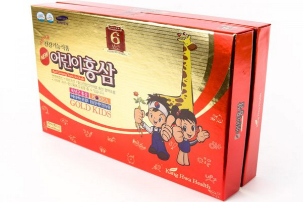 Hồng sâm em bé Hàn Quốc giúp phát triển xương khớp tối ưu