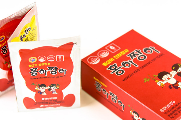 Hướng dẫn sử dụng Sâm nước Hàn Quốc cho bé