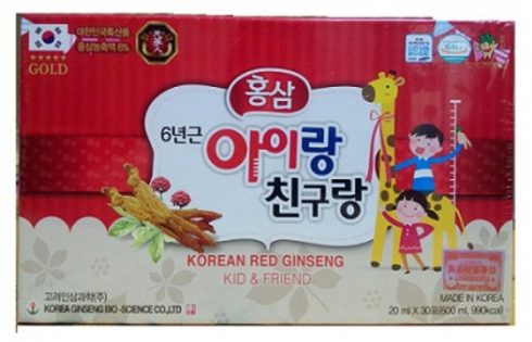Sâm nước Hàn Quốc cho bé có tốt hay không?