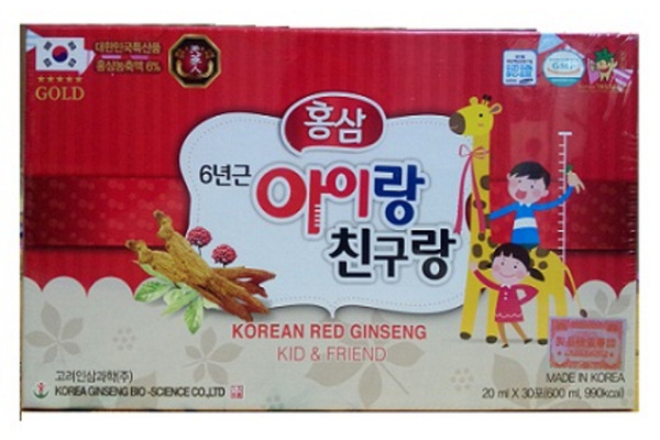 Sâm nước Hàn Quốc cho bé có tốt hay không?