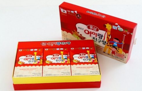 Sâm nước Hàn Quốc cho bé giúp tăng sức đề kháng vượt trội