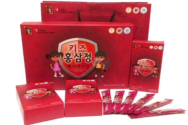 Thành phần chính Sâm nước Hàn Quốc cho bé