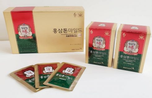 Hồng sâm gói Hàn Quốc