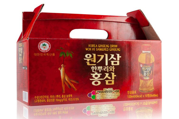 Nước uống nhân sâm Hàn Quốc