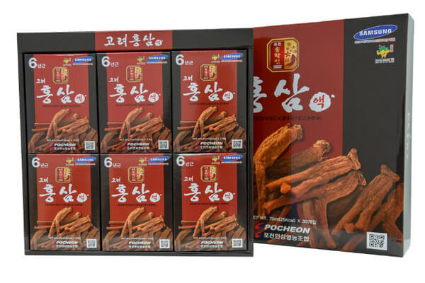 Sử dụng Nước uống sâm Hàn Quốc đúng cách