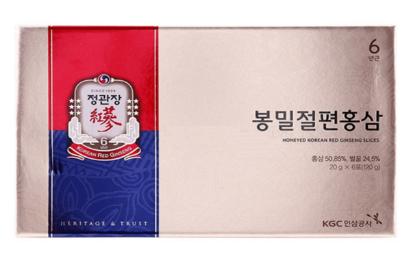 Hồng sâm thái lát tẩm mật ong KGC có nhiều công dụng nổi bật