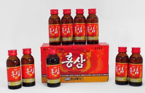 Nước hồng sâm chai Hàn Quốc