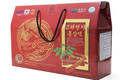 Nước hồng sâm linh chi Pocheon