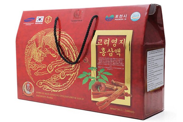 Nước hồng sâm linh chi Pocheon