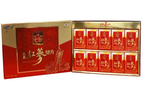 Hồng sâm lát tẩm mật ong Sambok Food có tác dụng gì?