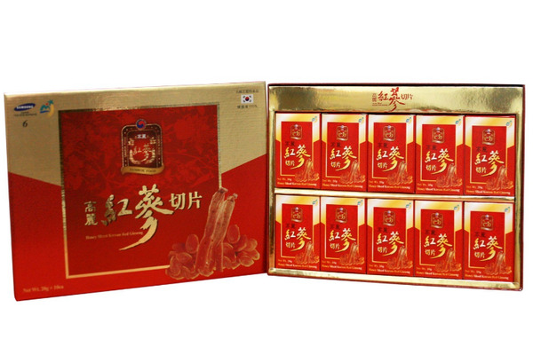 Hồng sâm lát tẩm mật ong Sambok Food có tác dụng gì?