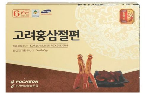 Hồng sâm lát tẩm mật ong Samsung